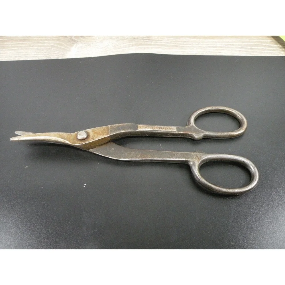 Vintage‎ Craftsman Straight Cut Tin Snips Aviation Shears Metalworking Tool
